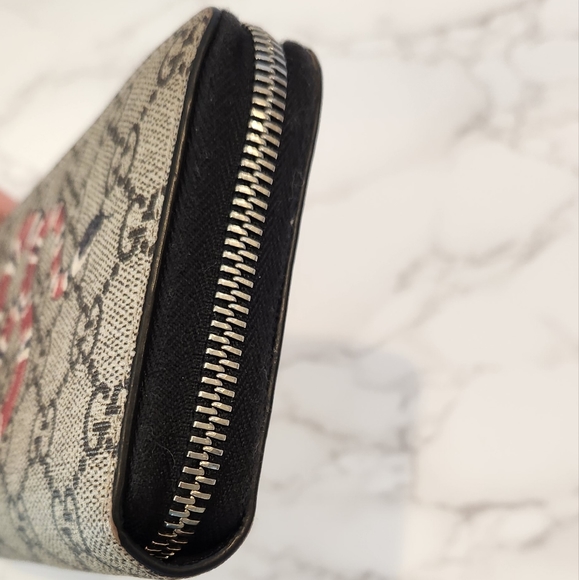 Gucci King Snake Long Zip Wallet - Picture 3 of 10